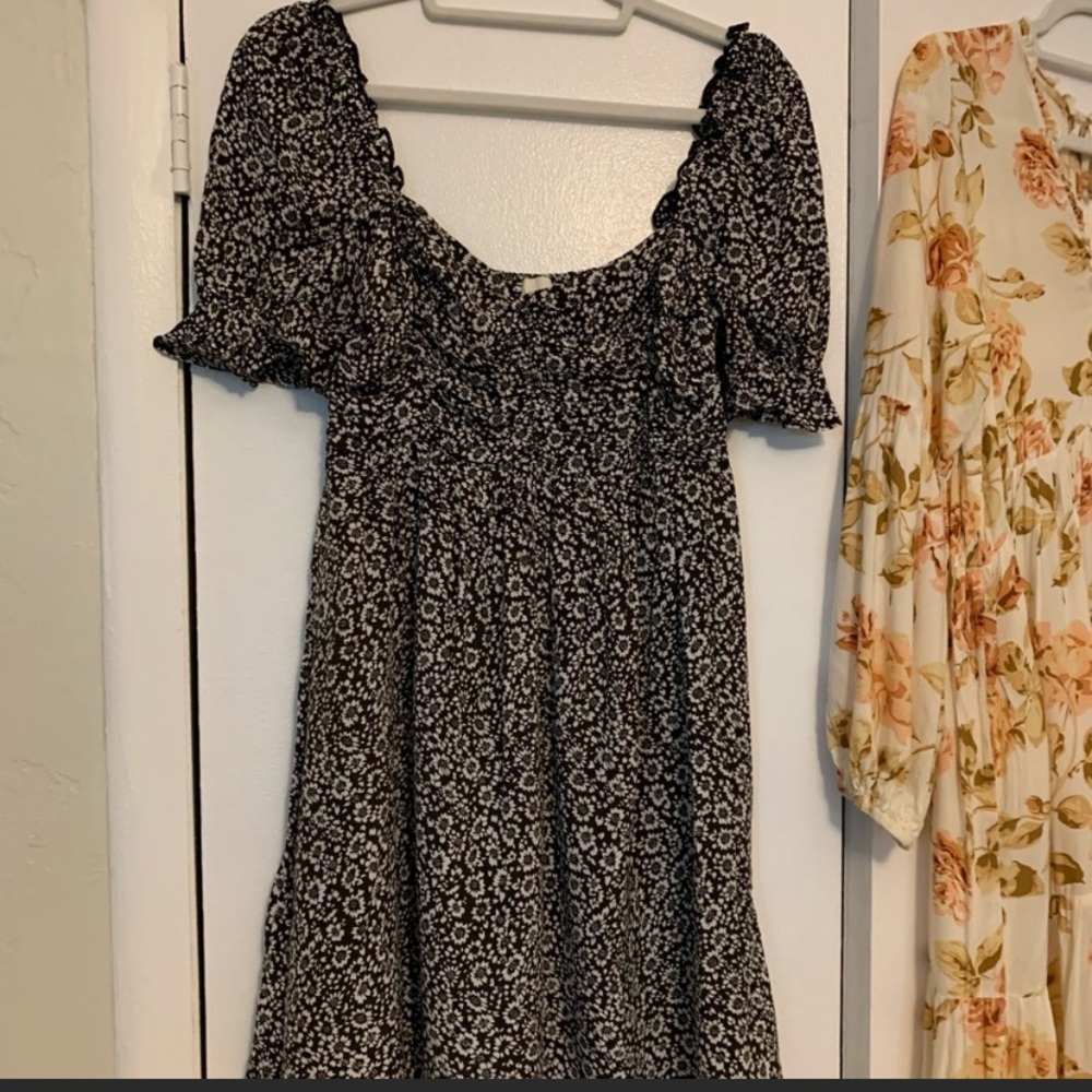 Augusta mini floral dress